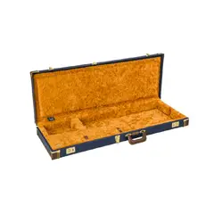 FENDER - ESTUCHE MADERA PARA GUITARRA ELECTRICA FENDER/ STRAT/TELE / NAVY AZUL