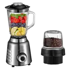 SOKANY - Licuadora Sk-03048 800w 1.5 lt Vaso De Vidrio