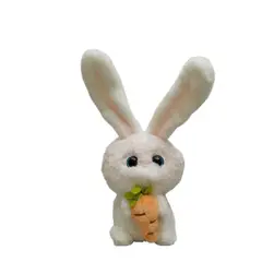 GENERICO - Peluche conejo con zanahoria 30 cm importado