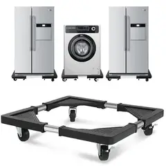 ONE PIXEL - Soporte De Nevera Y Lavadora Base Ajustable Con Ruedas Movible