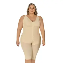 FAJAS MYD - Faja Larga Myd Con Brasier Beige 3xl F0120