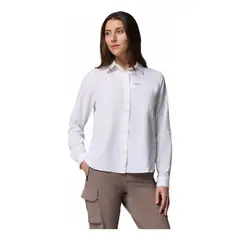 COLUMBIA - Camisa Mujer STEALTH SPRING S TEE Blanco
