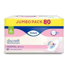 TENA - PROTEC NORMAL LIGHTS BY CAJA 80 UNIDADES