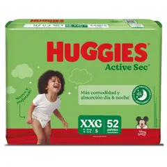 HUGGIES - PANAL ACT SEC XXG PAQUETE 52 UNDS