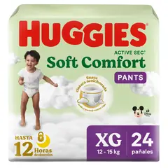 HUGGIES - PANAL PANT XL MEGA PAQUETE 24 UNDS