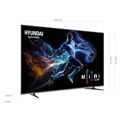 HYUNDAI - Televisor 100 pulgadas Mini LED Uhd4K Smart TV HYLED1001QMG
