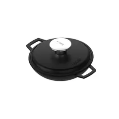 IMUSA - Cacerola Delicia 14cm Aluminio Fundido 586103075-Negro