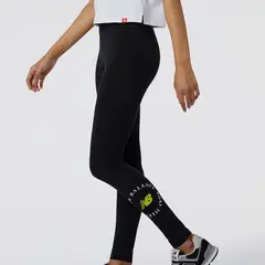 NEW BALANCE - Pantalon Originals Bk-Athletics Negro Para Mujer