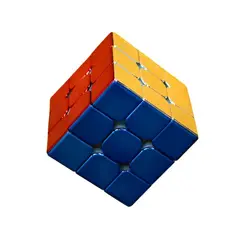 GENERICO - Cubo Rubik 333 Metalizado Shaolin Popey Magnético Cyclone Boys