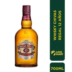CHIVAS REGAL - WHISKY 12 AÑOS 700 ML
