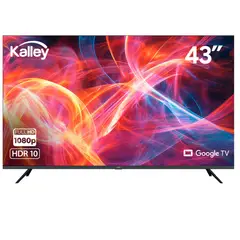 KALLEY - Televisor 43" QLED Fhd Smart 43GQ200 FHD