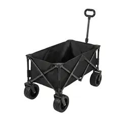 GENERICO - Carro Vagón Plegable Camping Mesa Integrada Todoterreno