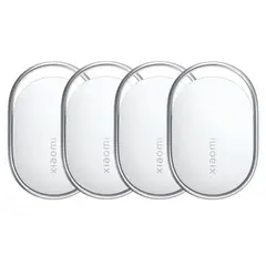 XIAOMI - Localizador Smart Tag 4-Pack Bluetooth Batería +1 Año IP67 Alarma Redes Apple-Google AirTag