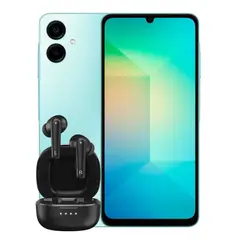 SAMSUNG - Celular A06 4Gb Ram 64Gb 4G Verde + Obsequio Audifonos Genius