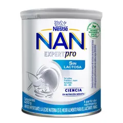 NAN - SIN LACTOSA LATA 400 GR
