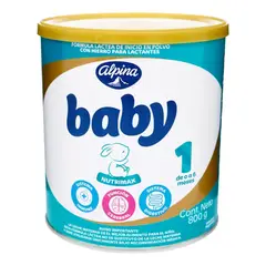 ALPINA - BABY NUTRIMAX ETAPA 1 TARRO 800 GR