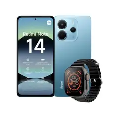 XIAOMI - Celular Redmi Note 14 8GB RAM + 256GB Azul + Smart Watch