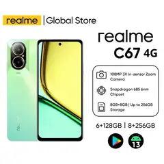REALME - Celular C67 8GB Ram 256GB Verde + Obsequio Smartwatch