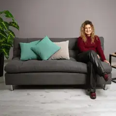 PULLMAN - Sofá Cama Comfort Gris Tela