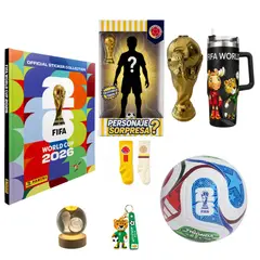 OEM - Album Pasta Dura Mundial 2026 Panini + Kit accesorios coleccionables