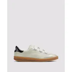 P448 - Tenis monza velcro olisil mujer Beige F24MONZAVELBEI