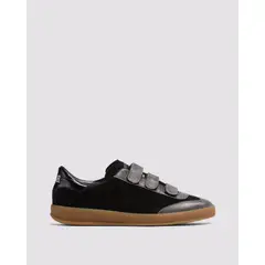 P448 - Tenis monza velcro blkdave mujer Negro F24MONZAVELBLK