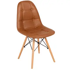 GENERICO - Silla Comedor Moderna Acolchada Cafe Diseño Elegante Patas Madera Oficina Hogar Confort