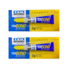 GENERICO - Pegante Instantaneo 2gr Tekbond x2 Unidades
