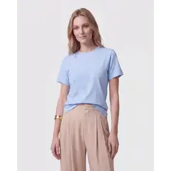 PATPRIMO - Camiseta Con Bordado Para Mujer Para Mujer Azul
