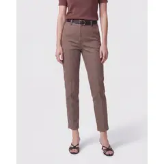 PATPRIMO - Pantalón Chino Con Pasadores Para Mujer Para Mujer Café
