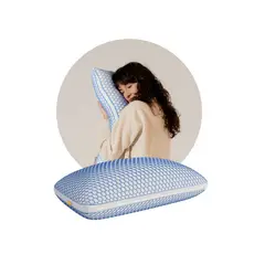 EMMA - Almohada Gelgrid Tecnología Air-Grid® Frescura y altura ajustable