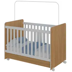 GENERICO - Cuna Multifuncional 3 en 1 Para Tu Bebe Con Ruedas Incluye Colchon