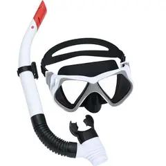 GENERICO - Careta Snorkel Kit Buceo Resistente Ajustable 24069 Bestway