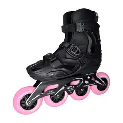 CANARIAM - Patines Romax NegroRosa Talla 37-40
