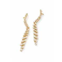 ZYRAL - Aretes Dorado Mujer Marca ZARC01-712