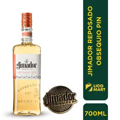 JIMADOR - TEQUILA REPOSADO 700 ML OBSEQUIO PIN