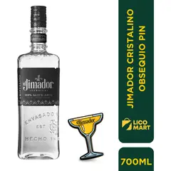 JIMADOR - TEQUILA CRISTALINO 700 OBSEQUIO PIN