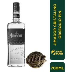 JIMADOR - TEQUILA CRISTALINO 700 OBSEQUIO PIN