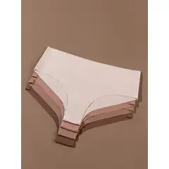 LANUDE IN - Set x 4 Panty tipo tanga hipster invisible
