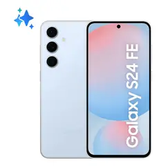 SAMSUNG - Celular S24 FE 5G 256GB 8GB Ram Dual Sim Azul