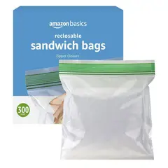 AMAZON - 300 Bolsas Resellables ziploc, Hermeticas