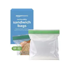 AMAZON - 100 Bolsas Resellables ziploc, Hermeticas