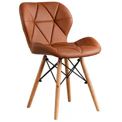 GENERICO - Silla Moderna Premium Con Patas De Madera Elegancia, Comodidad y Estilo Para Tu Espacio