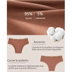 BABOLAT - Talla M Set X6 Ropa Interior, Tangas, Calzones Mujer