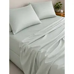 BALI - Sabanas Cama King Verde Manzana Calidad Premium