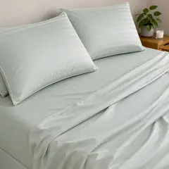 BALI - Sabanas Cama Sencilla Verde Manzana Calidad Premium