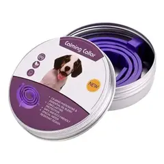GENERICO - Collar Calmante Ajustable para Perros - Reduce Estrés y Ansiedad