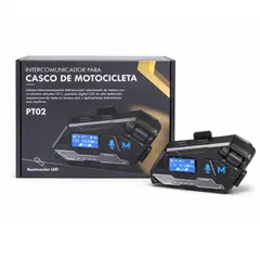 GENERICO - Intercomunicador para Casco de Motocicleta PT02