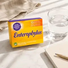 HEALTHY AMERICA - Enterophylus Probiótico Suplemento Dietario 30 Cápsulas Vegetarianas