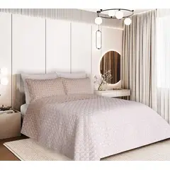 BALI - Colcha Doble Faz para Cama Doble 215×240 + Funda 50×75 Isis Polialgodón